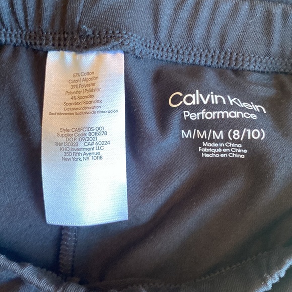 Calvin Klein Girls’ Black Leggings - Picture 6 of 9